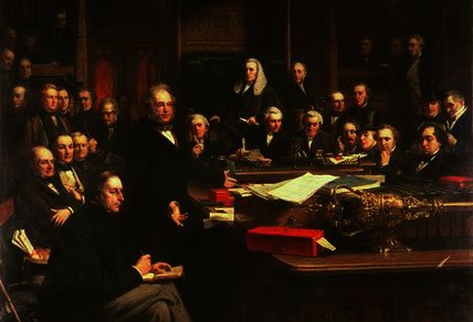 Lord Palmerston Addressing The House Of Commons — John Phillip