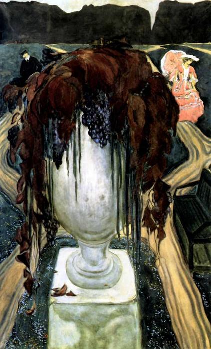 Vase (self-portrait) — Леон Бакст