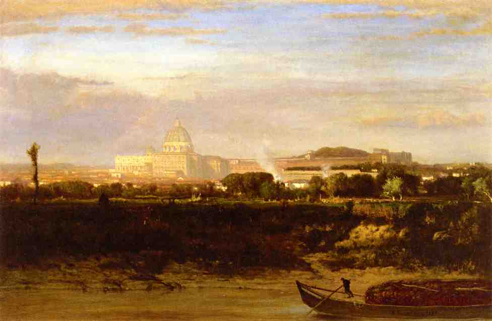 View Of St. Peter's, Rome — George Innes
