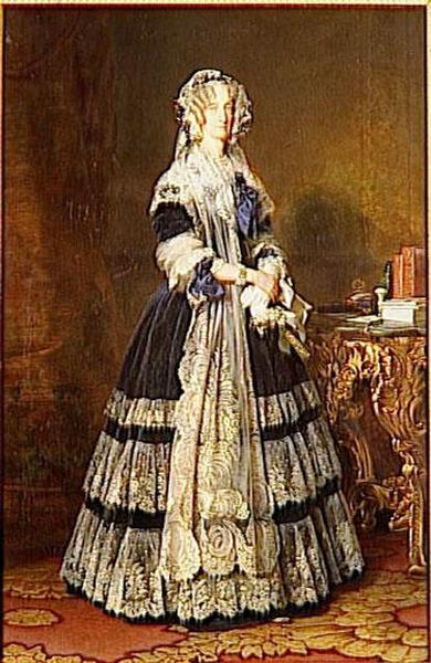 Marie Amelie De Bourbon, Princesse Des Deux Siciles, Reine Des Francais (1782 1866) — Franz Xaver Winterhalter