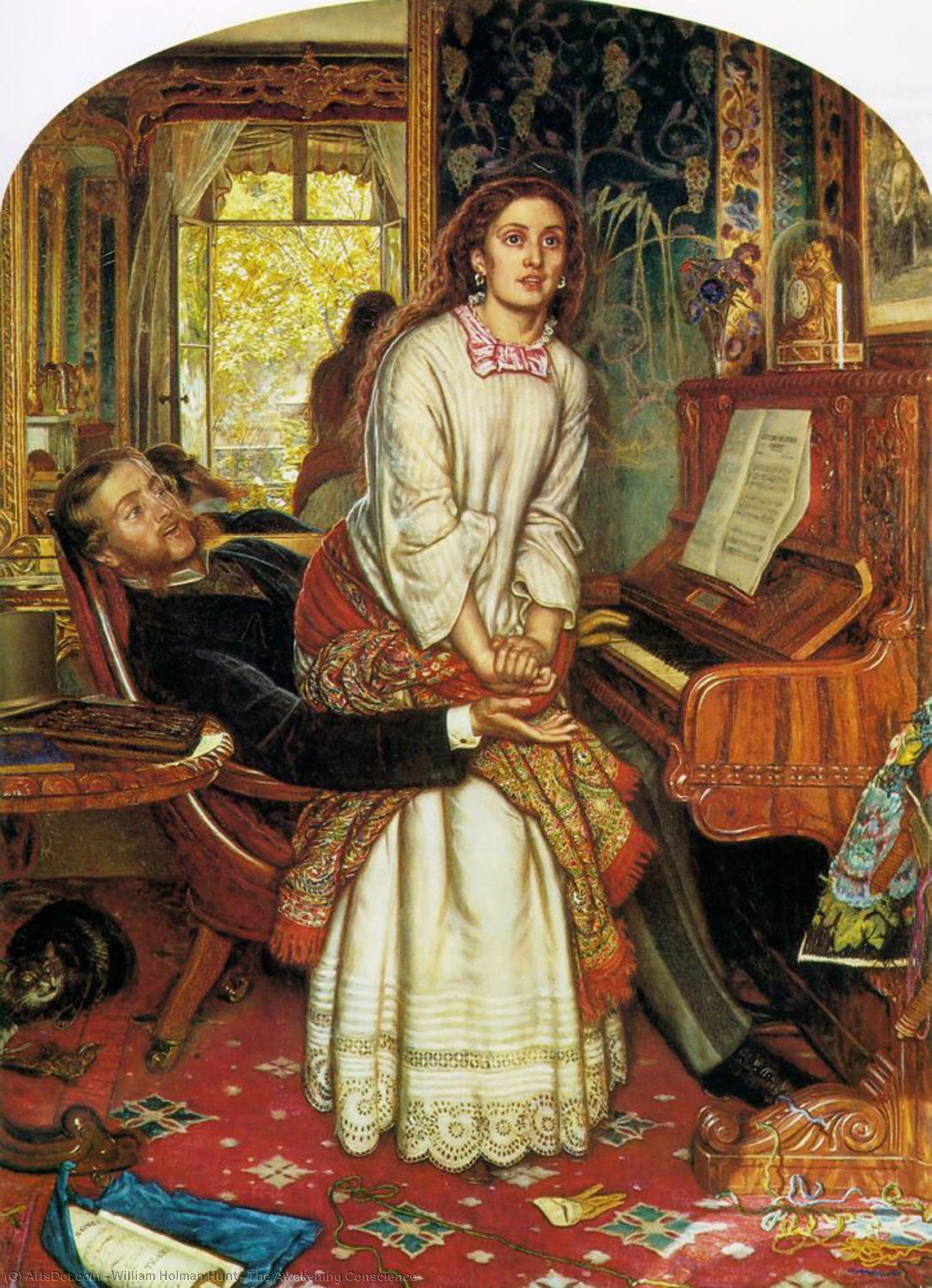 La Conciencia Despertada — William Holman Hunt