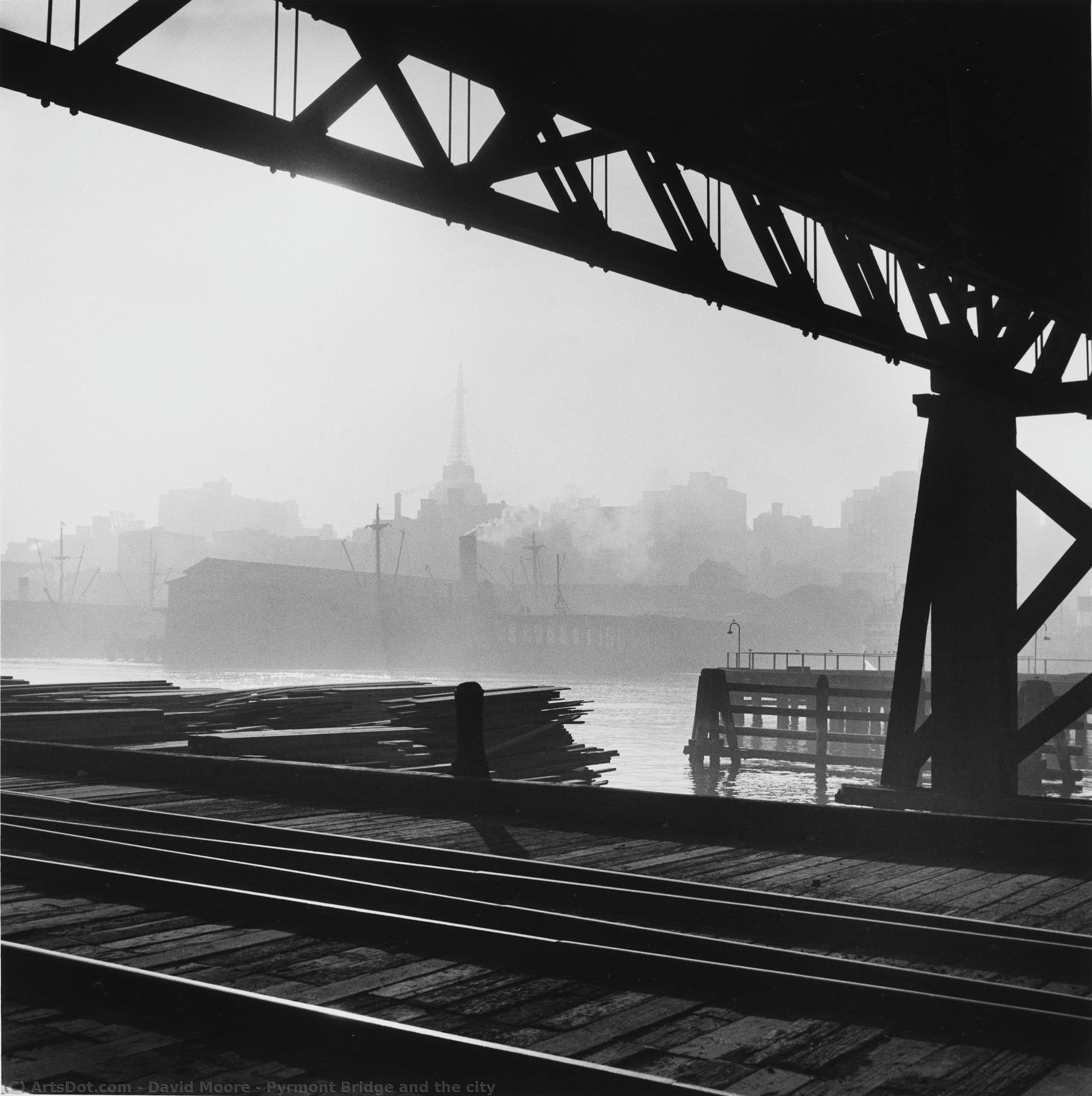 Pyrmont Bridge And The City — Дэвид Мур