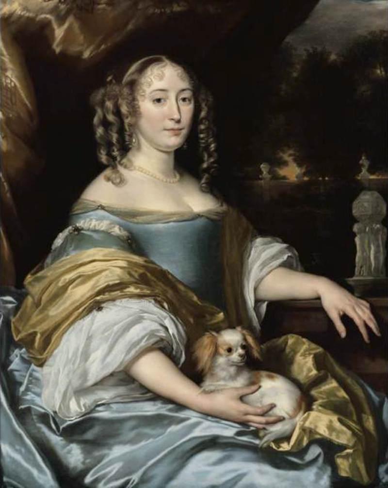Portrait Of Jacquemijna Le Pla — Abraham Lambertsz. Van Den Tempel