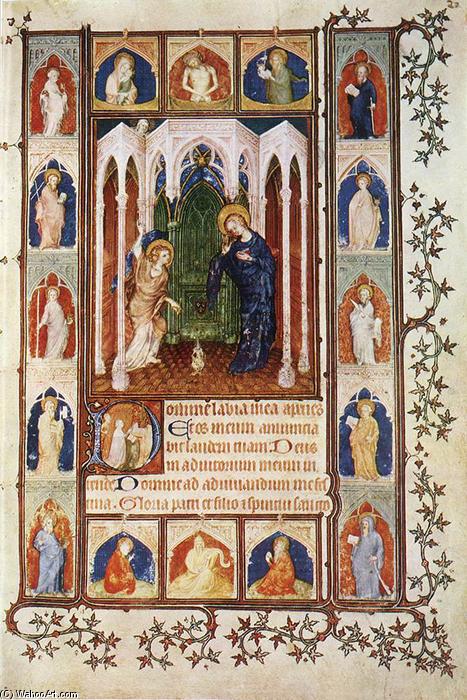 The Annunciation — Jacquemart De Hesdin