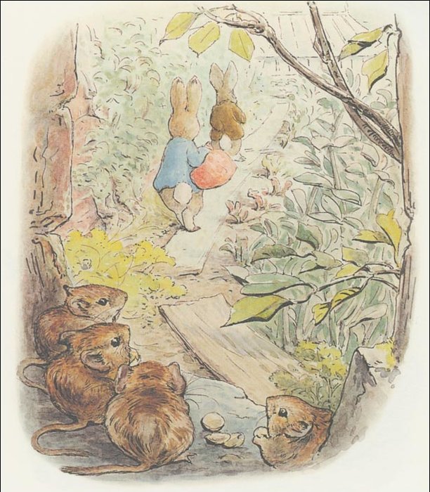 Benjamin Bunny 16a - (11x12) — Beatrix Potter