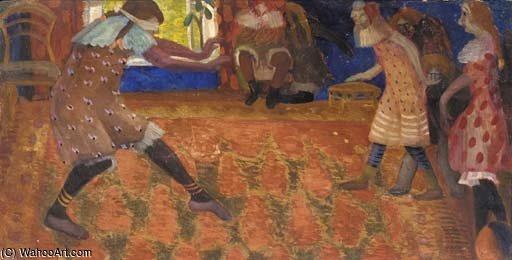 The Game Of Blindman's Bluff — Boris Dmitrievich Grigoriev