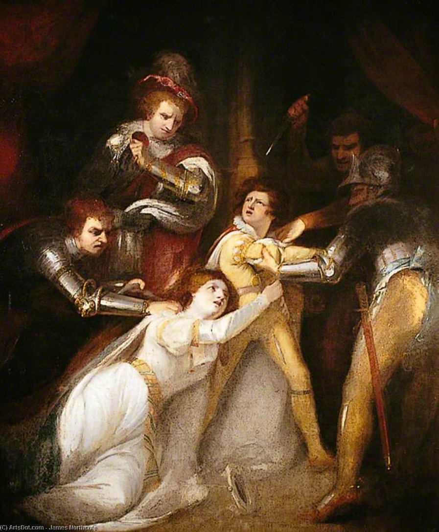 The Murder Of Edward, Prince Of Wales, At Tewkesbury — James Northcote