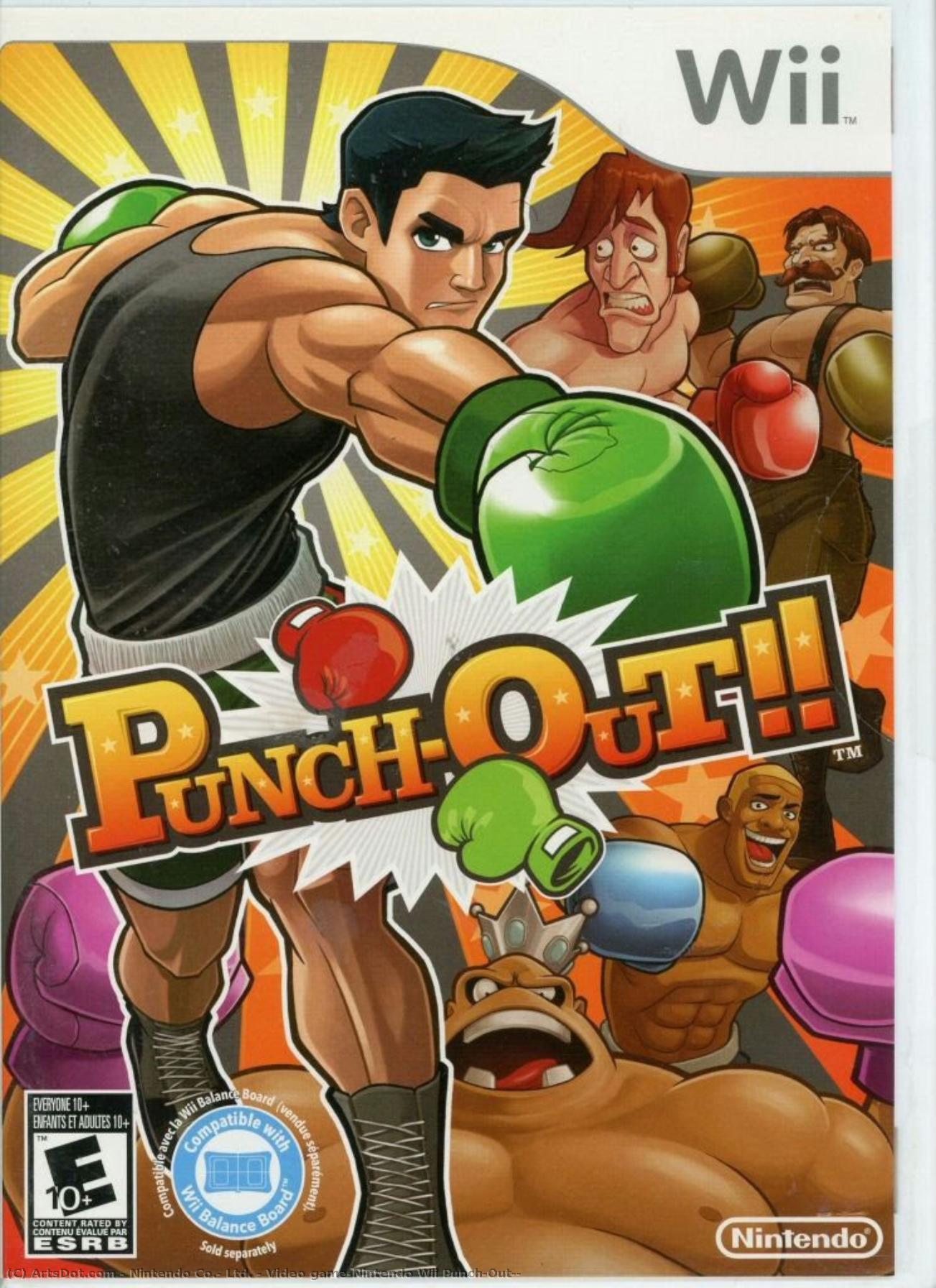 Video Game:nintendo Wii Punch-out!! — Nintendo Co., Ltd.