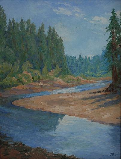 No One Can Take These Views From Me, (painting) — Mary Agnes Yerkes