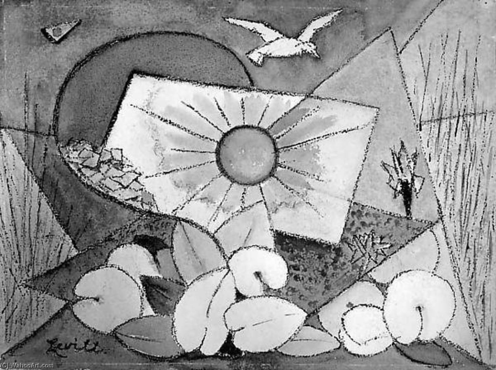 Waterlilies — Alfred Levitt