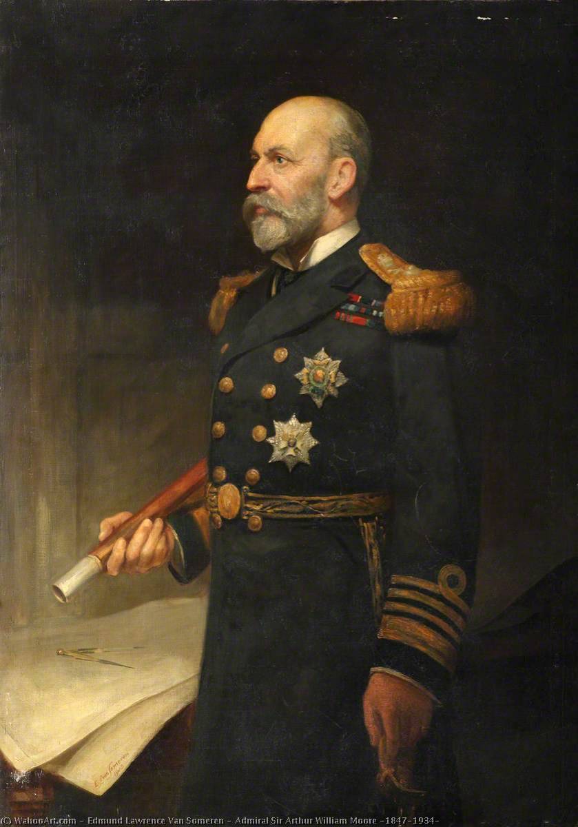 Admiral Sir Arthur William Moore (1847–1934) — Edmund Lawrence Van Someren