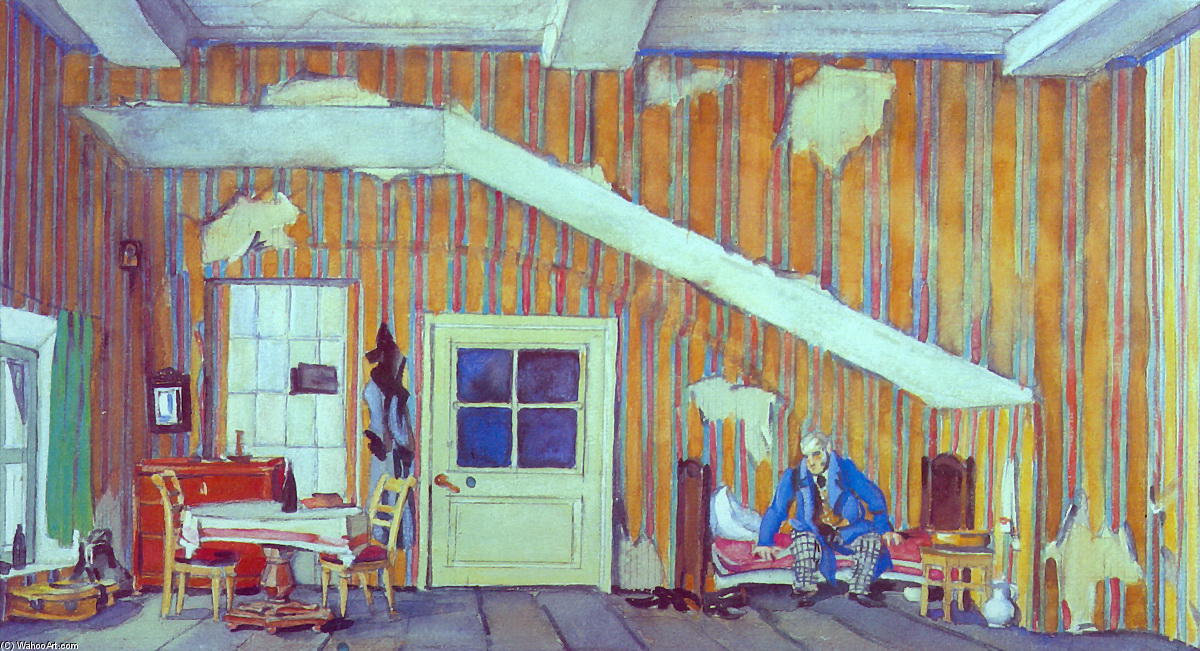 Stage Design For Gogol's Comedy ''revisor'' — Konstantin Yuon