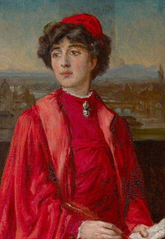 'vita' (the Honourable Victoria Mary) Sackville West (1892–1962), Later Lady Nicholson, In Ellen Terry's 1895 Costume For 'portia' In William Shakespeare's 'the Merchant Of Venice', For The Masque At Knole, 3 July 1910 — Clare Atwood