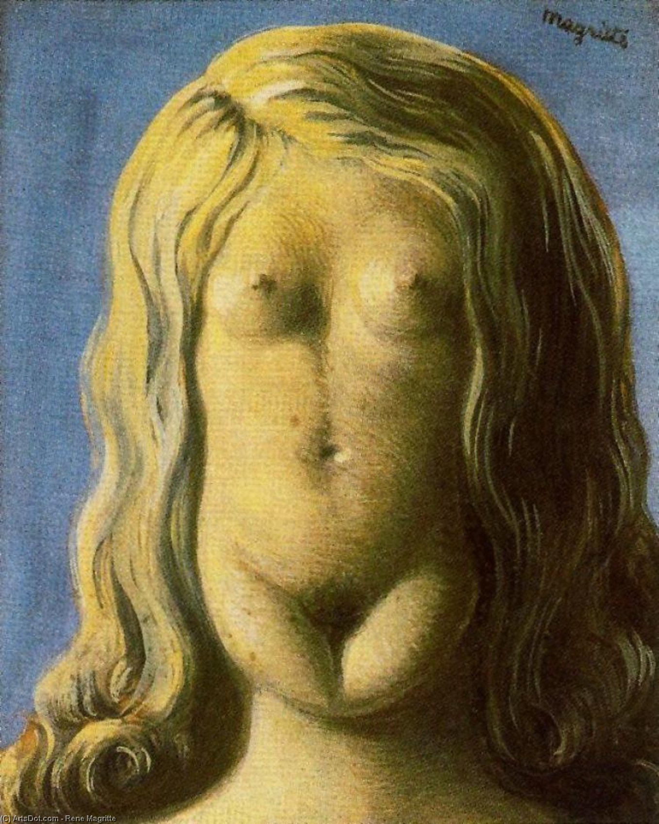The Rape 1 — Рене Магрит
