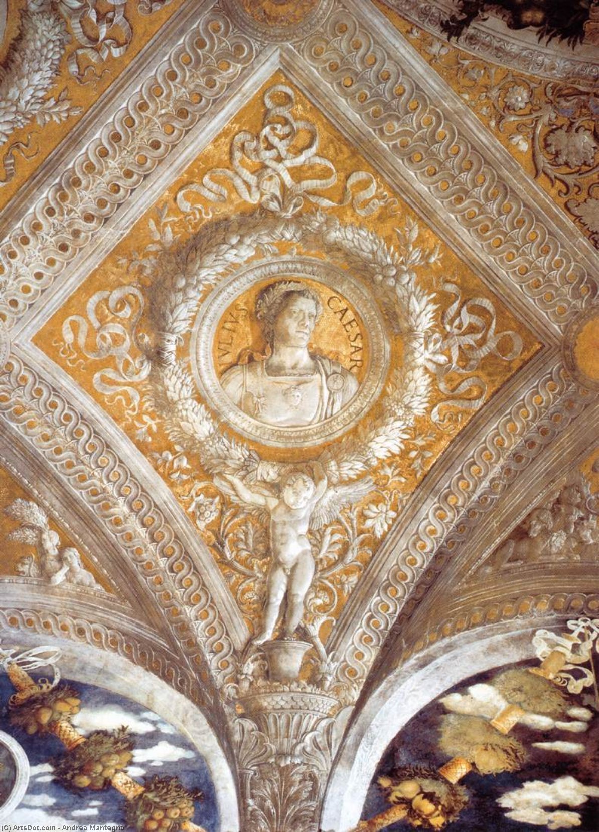 Deckenverzierung (detail) — Andrea Mantegna