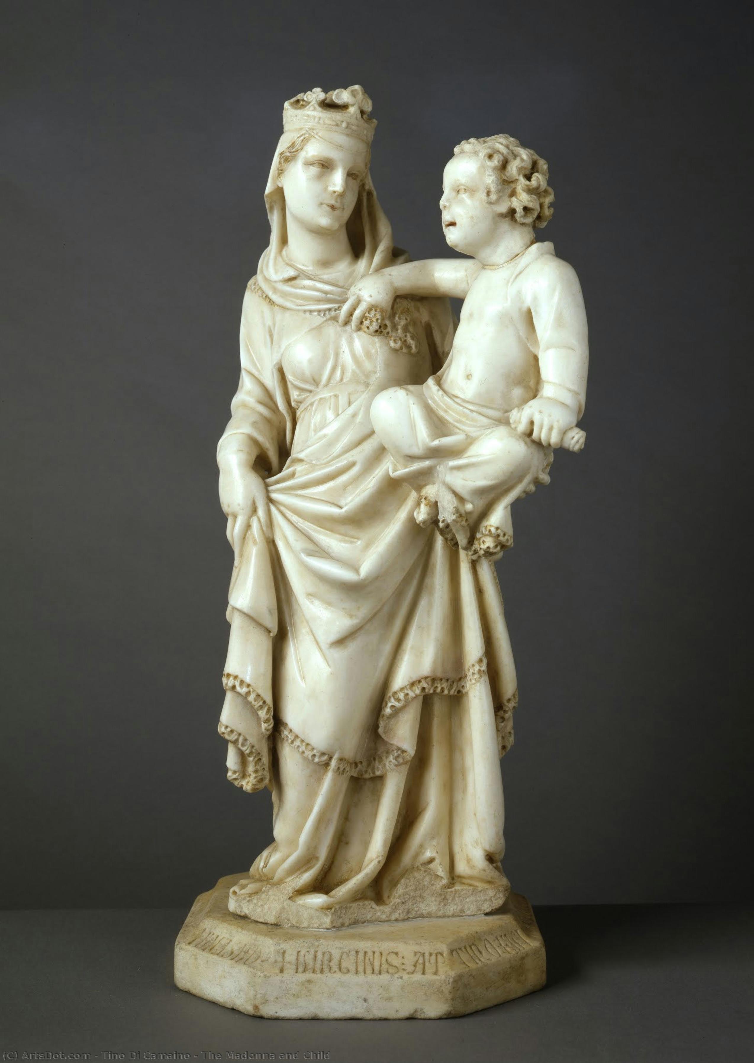 The Madonna And Child — Tino Di Camaino