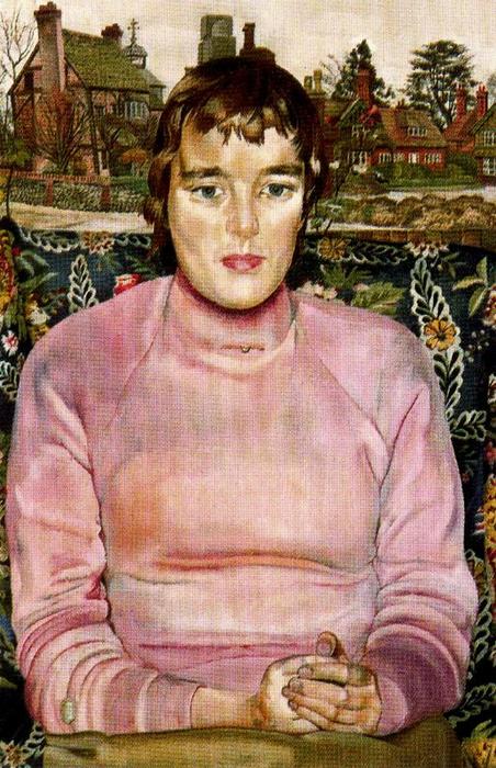 Portrait Of Miss Ashwanden — Sir Stanley Spencer