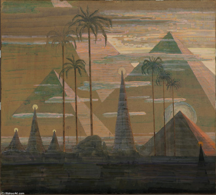 Andante (sonata Of The Pyramids) — Mikalojus Konstantinas Čiurlionis