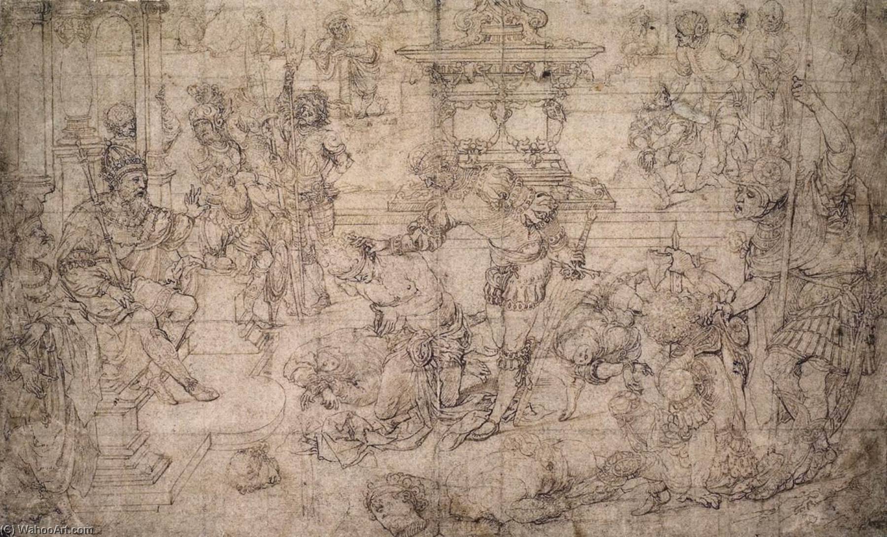 The Martyrdom Of St Cyriacus And His Companions — Jan Gossart