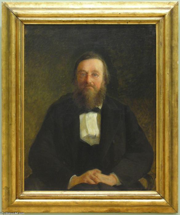 Portrait Of Historian M.kostomarov — Nikolai Ge