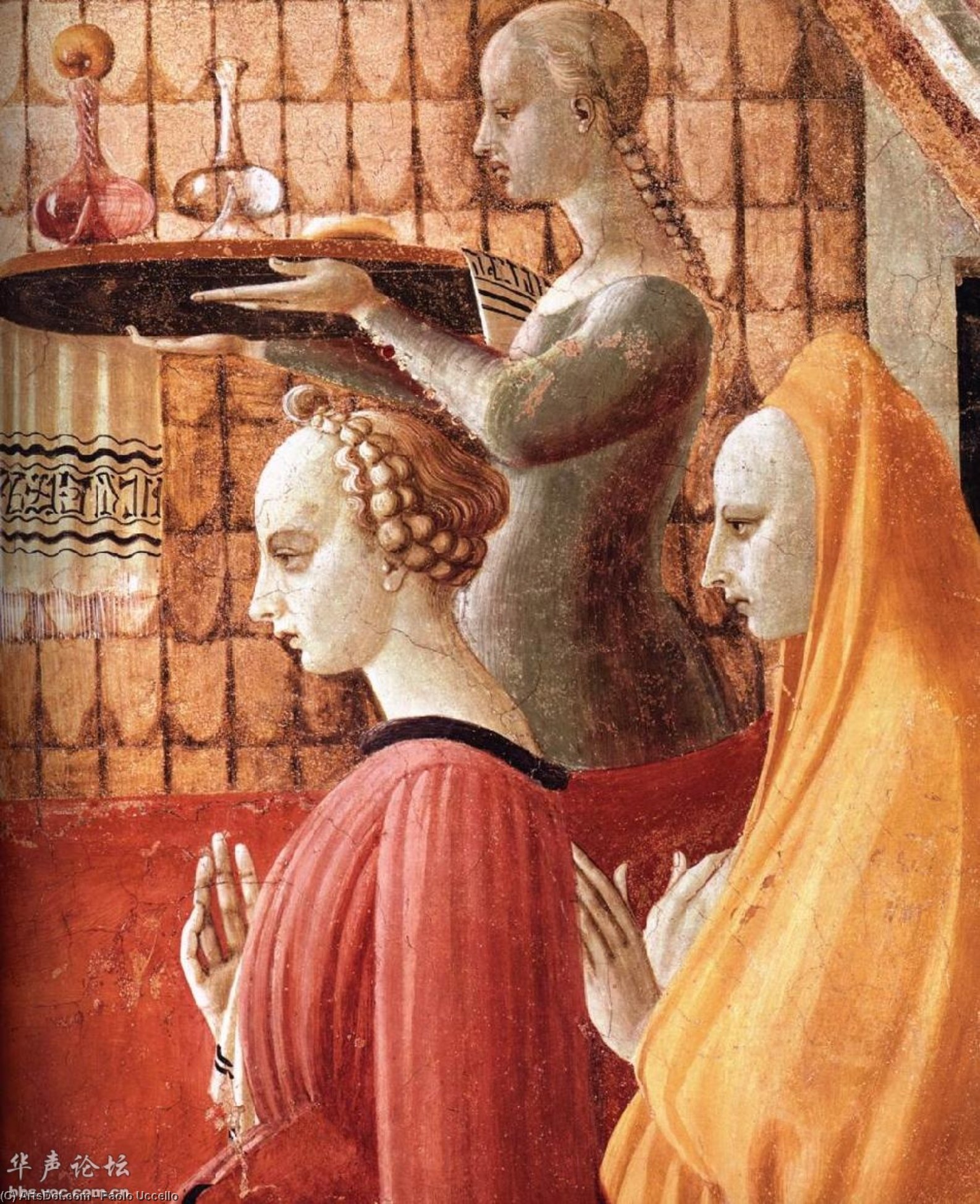 Geburt Der Jungfrau (detail) — Paolo Uccello