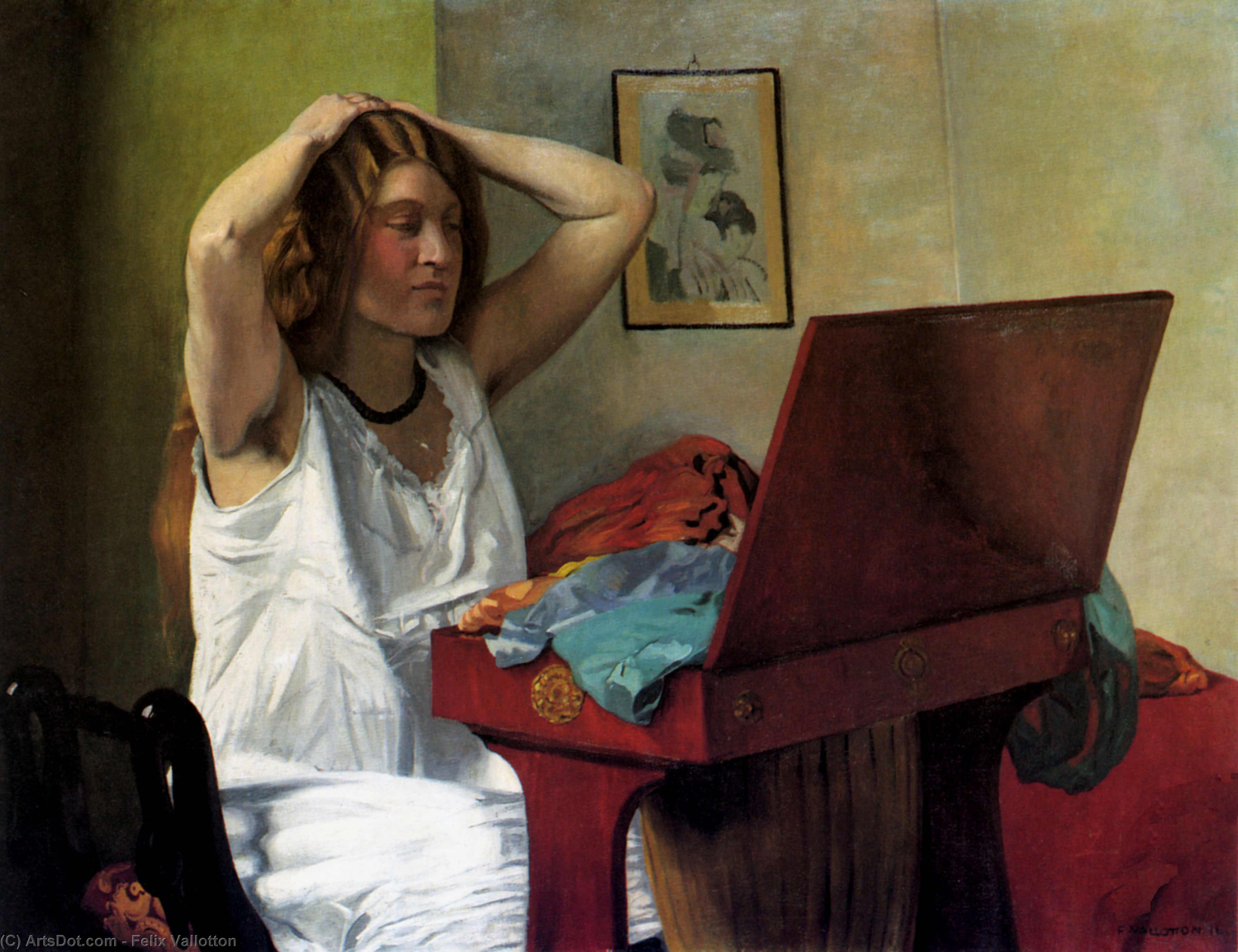 Coquettery — Félix Vallotton