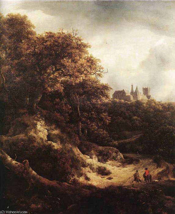 The Castle At Bentheim — Jacob Isaackszoon Van Ruisdael