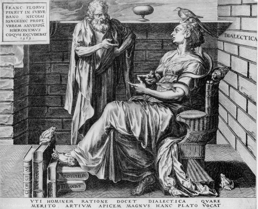 Dialectics — Cornelis Cort