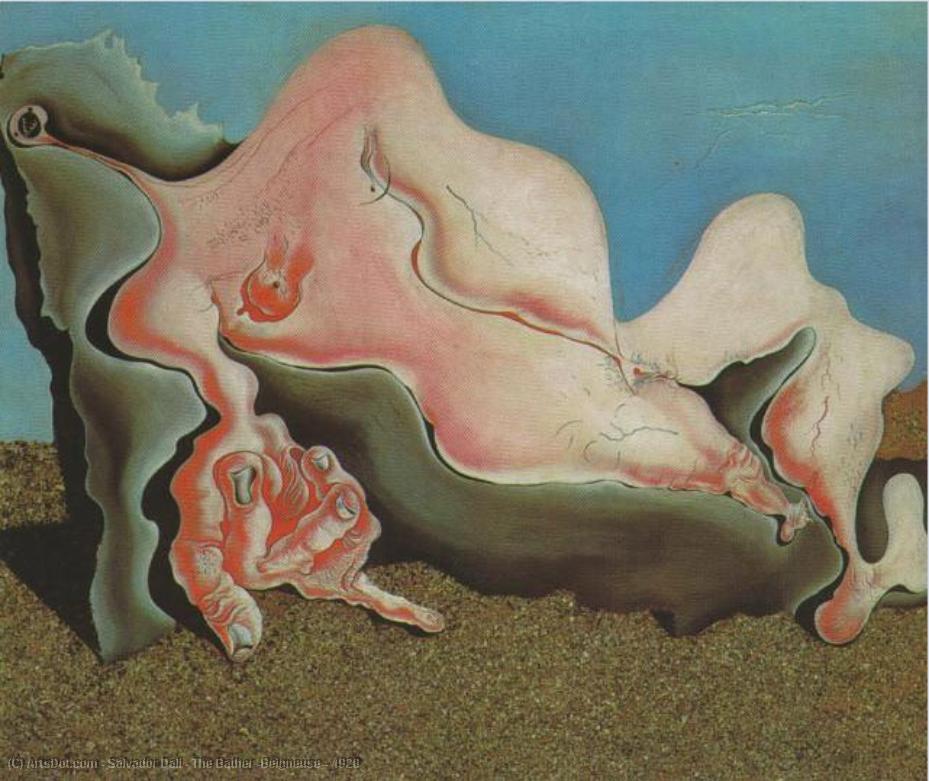 The Bather (beigneuse), 1928 — Salvador Dalí