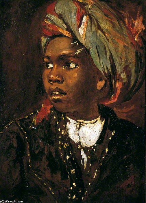Study Of A Black Boy — William Etty