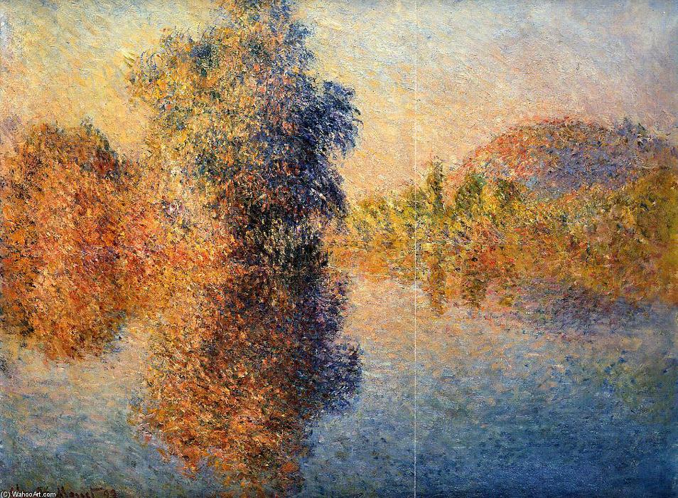 Mañana En La Sena — Claude Monet