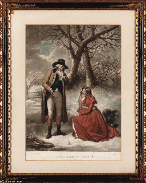A Christmas Holiday And A Christmas Gambol - — John Raphael Smith