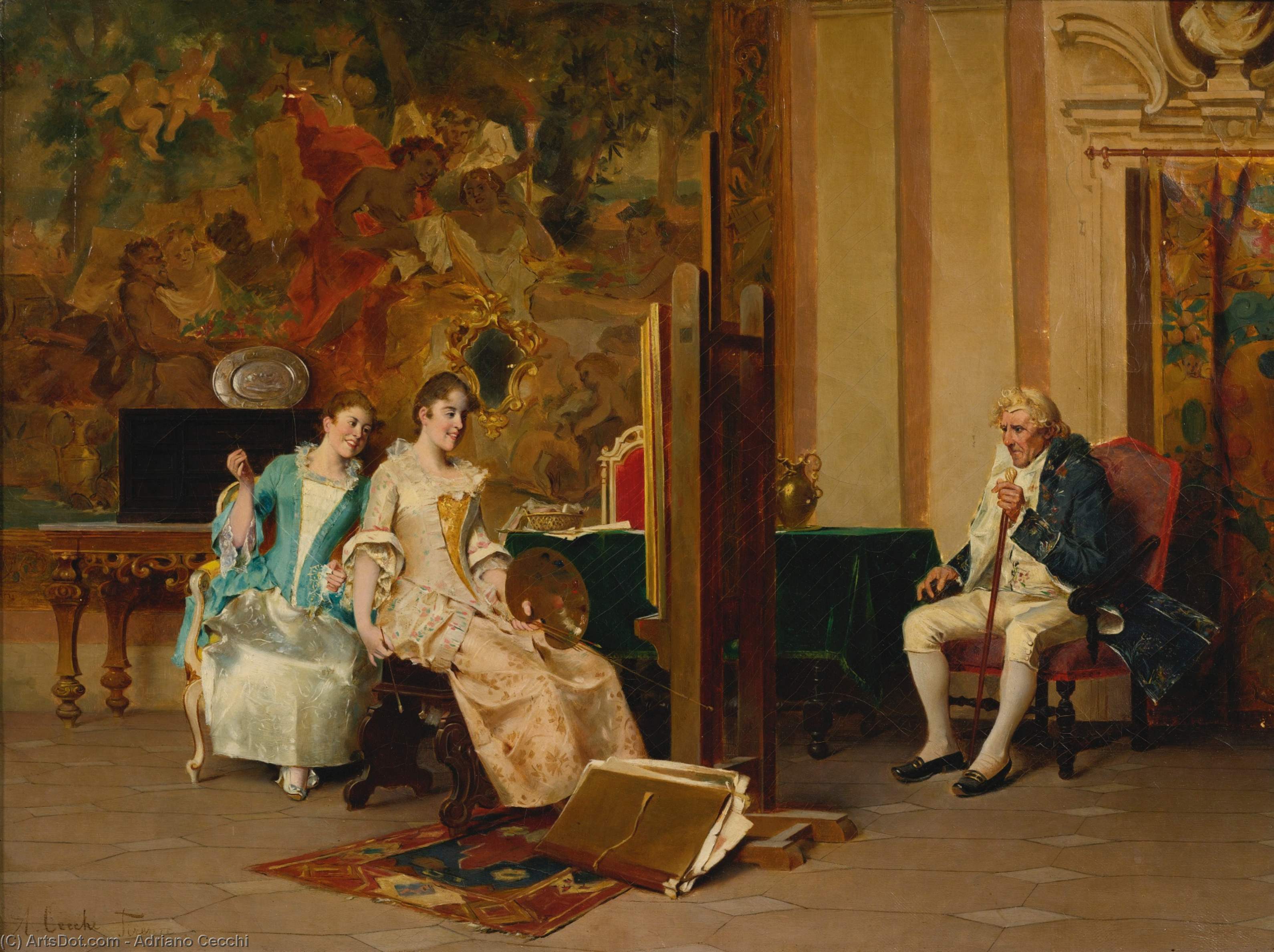 The Portrait Painter — Adriano Cecchi