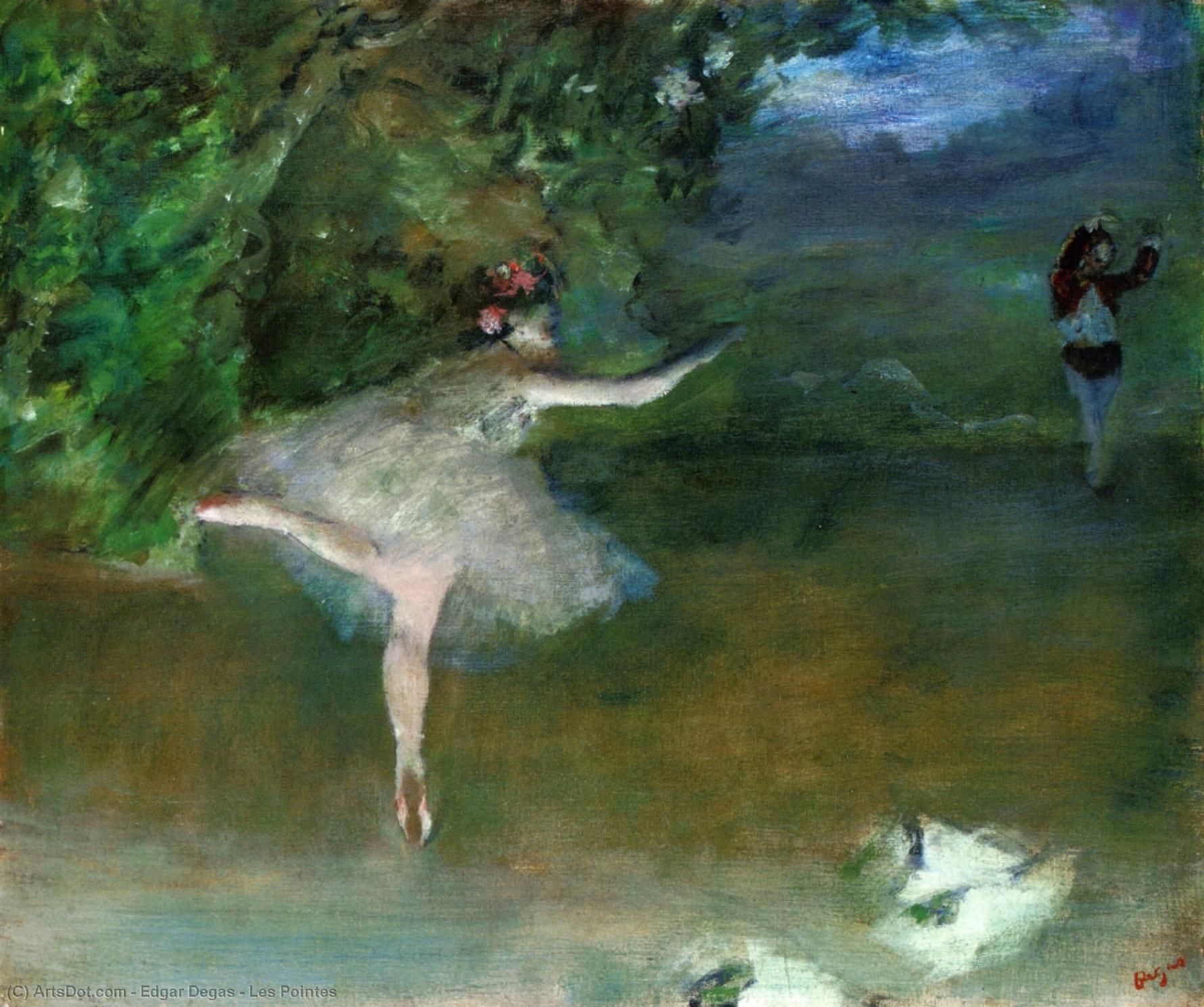 Les Pointes — Hilaire-germain-edgar Degas
