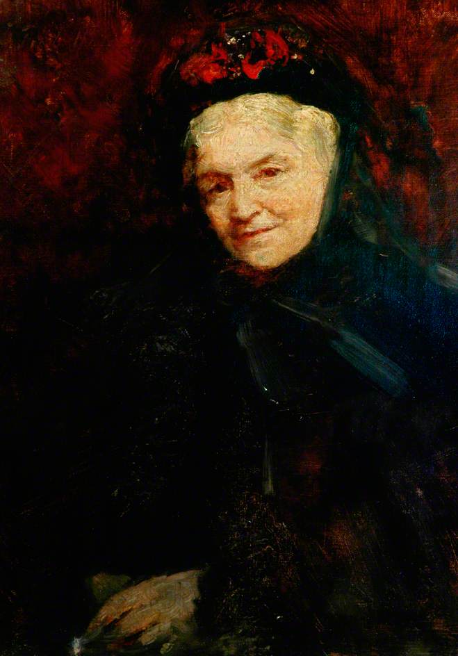 Ellen Nussey (1817–1897) — Frederic Yates