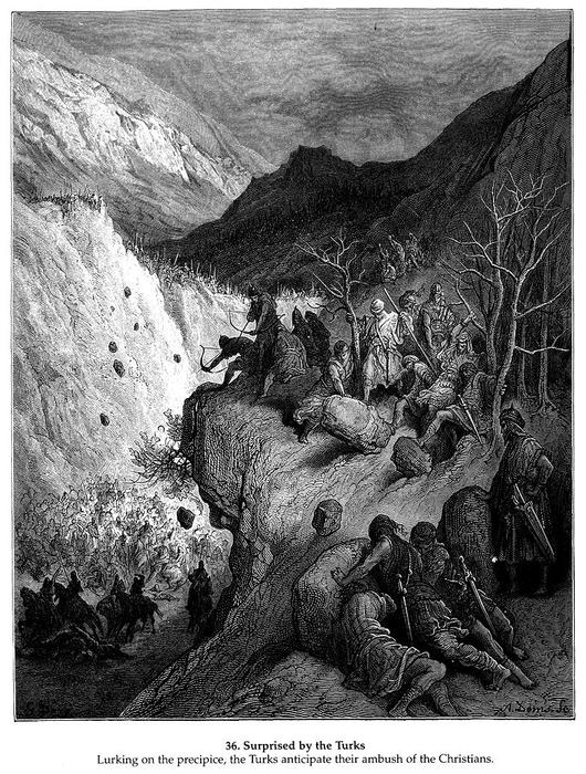 Surprised By The Turks — Paul Gustave Doré
