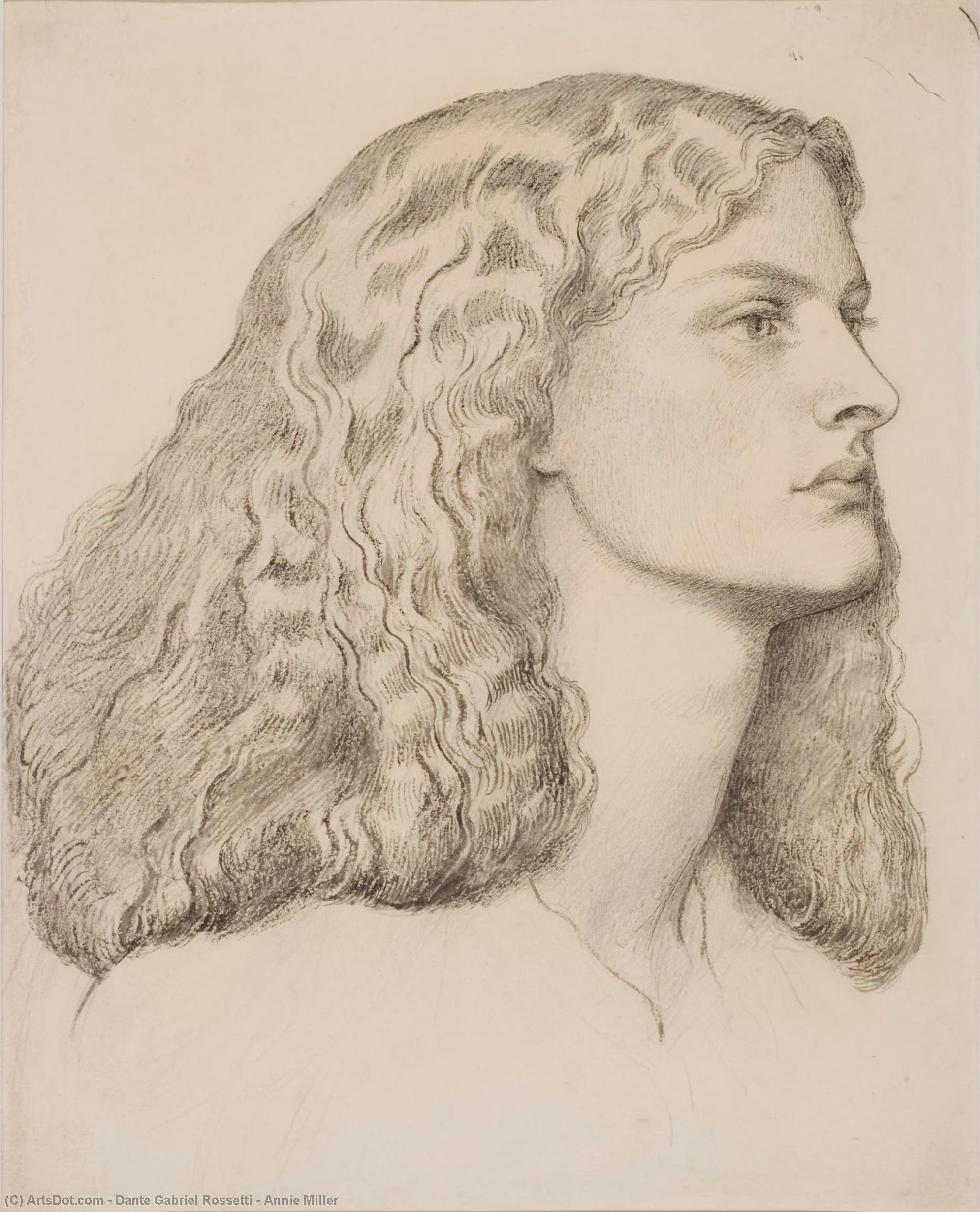 "annie Miller" -> "annie Miller" — Dante Gabriel Rossetti