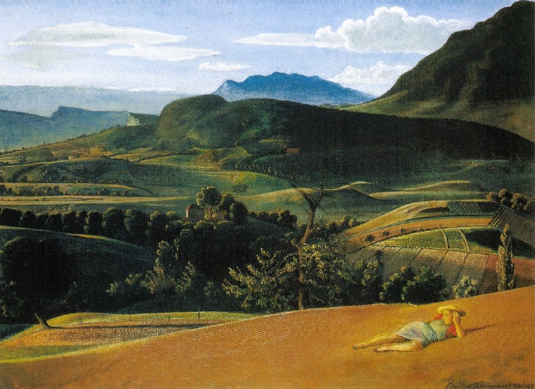 Landscape Champrovent — Balthus