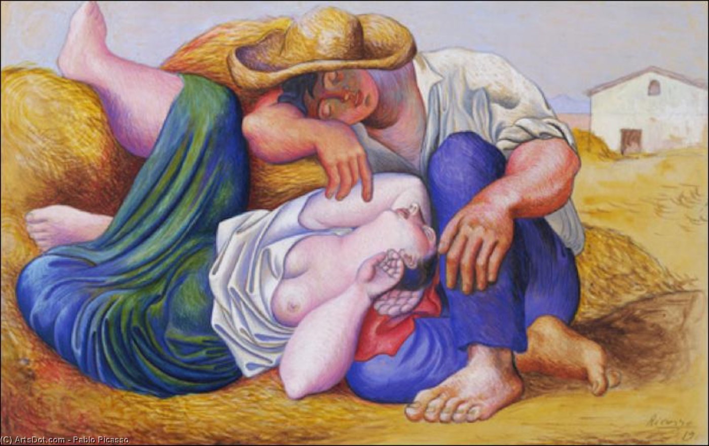 Sleeping Peasants — Пабло Пикасо