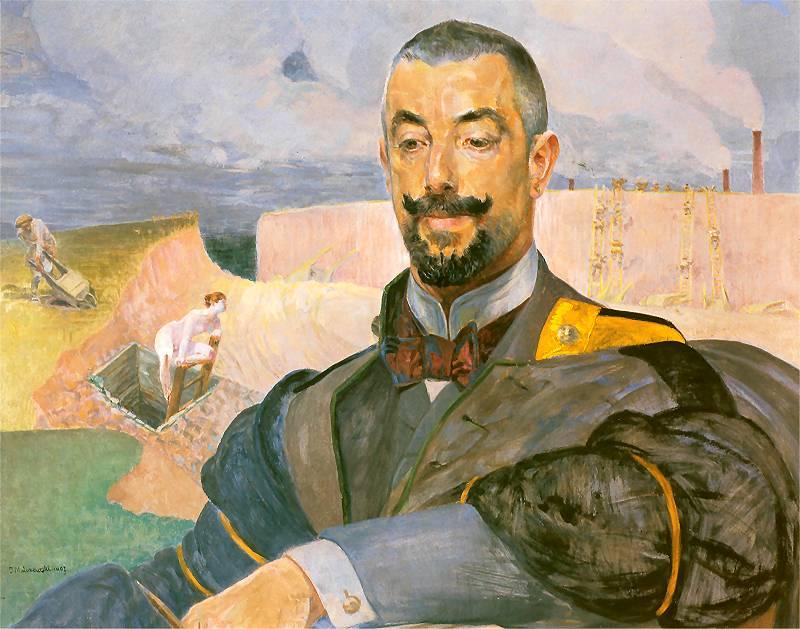 Portrait Of Erasmus Baracz — Jacek Malczewski