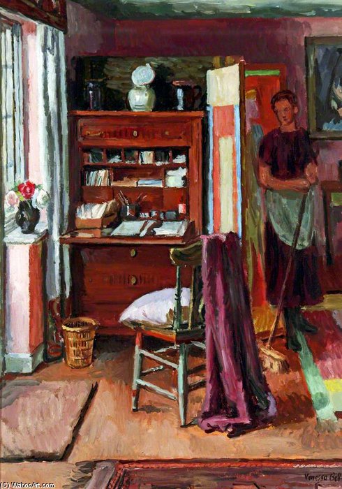 Interior With A Housemaid — Vanessa Bell