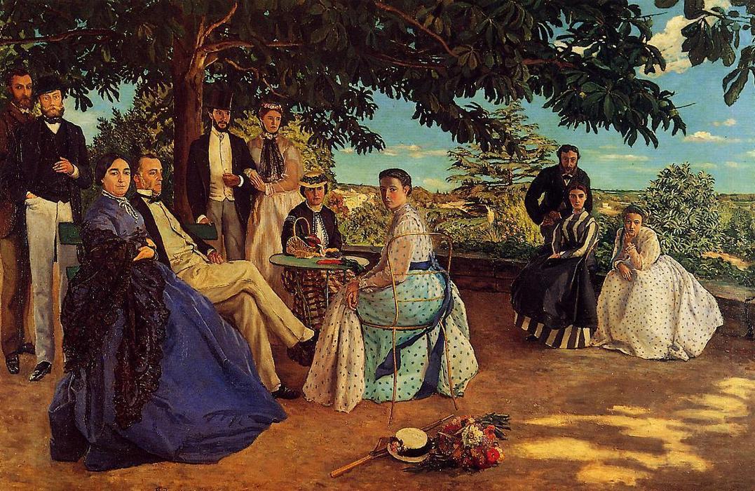 The Family Gathering — Frédéric Bazille