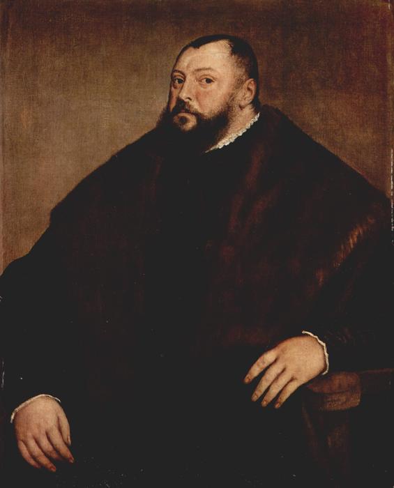 Portrait Of The Great Elector John Frederick Of Saxony — Tiziano