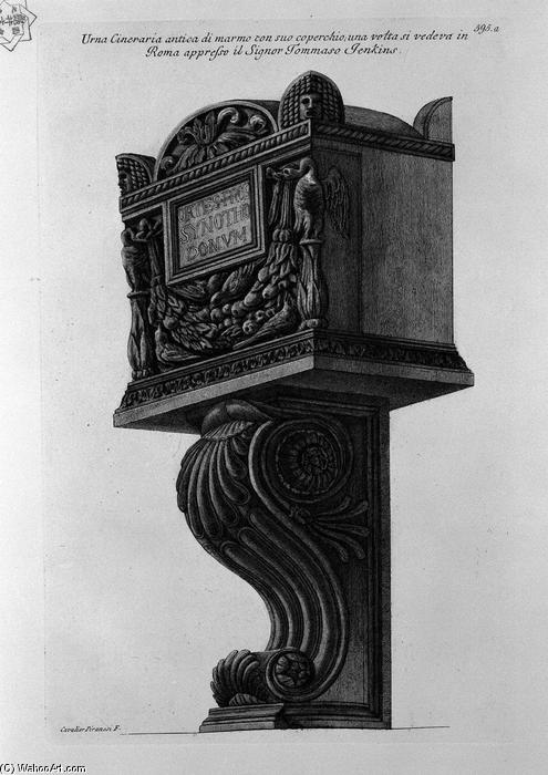 Urn Of Marble With Its Lid — Giovanni Battista Piranesi
