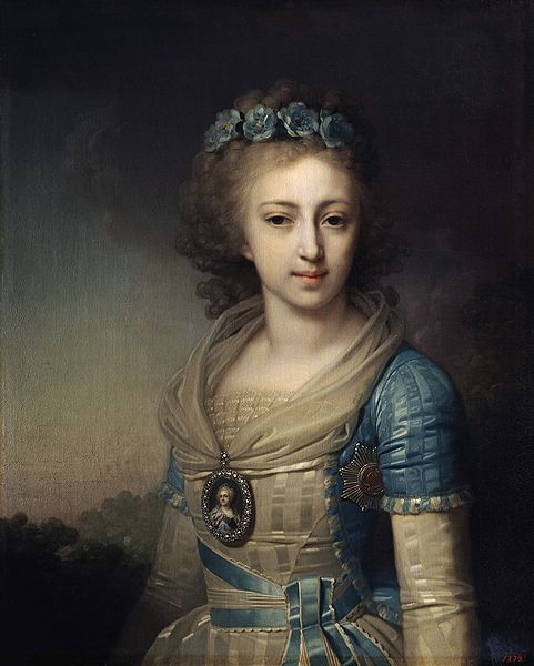 Grand Duchess Elena Pavlovna — Vladimir Lukich Borovikovsky