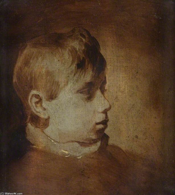 The Artist's Brother, Edmund James Davis — John Scarlett Davis