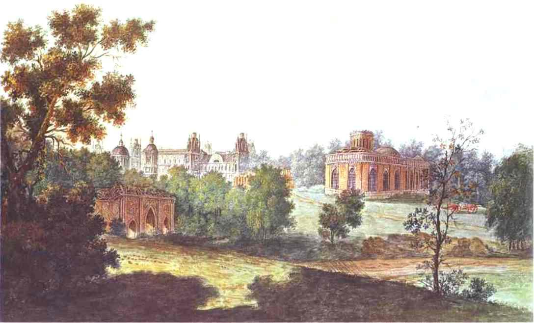 Palace In Tsaritsyno In The Vicinity Of Moscow — Fedor Yakovlevich Alekseev