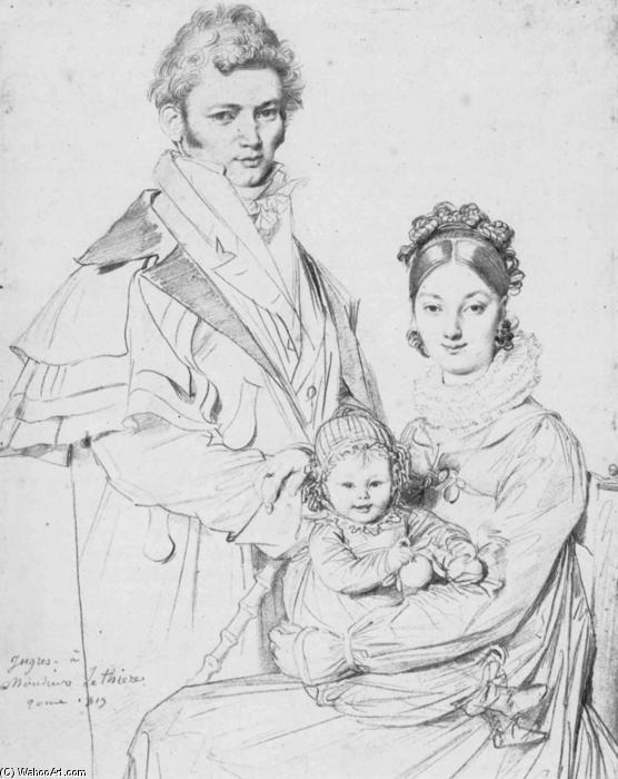 The Alexandre Lethiere Family — Jean-auguste-dominique Ingres