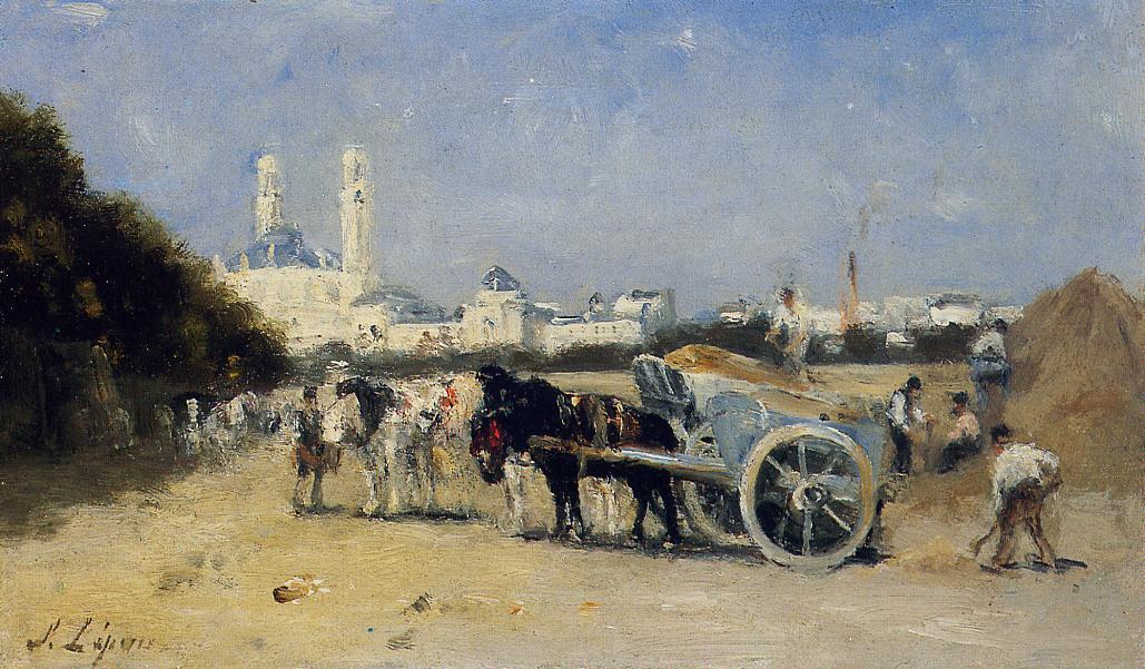 Laborers, Trocadero — Stanislas Lépine