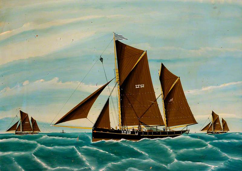 'true Vine' Lt52 — Ernest George Tench